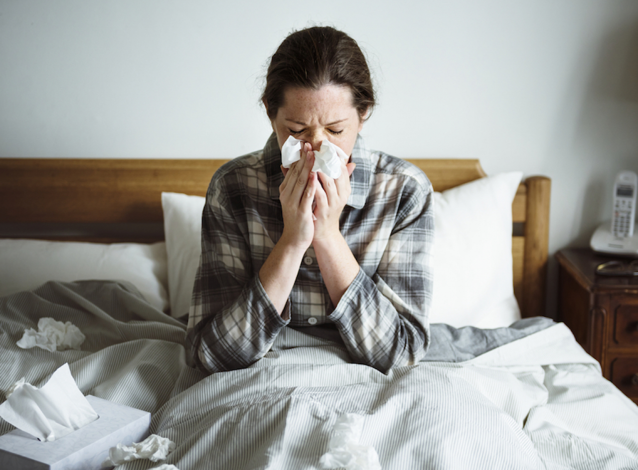 How can I avoid getting the flu?